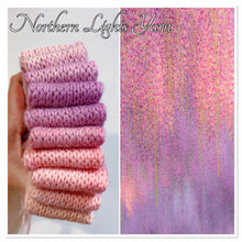 Load image into Gallery viewer, Pink Wisteria Luxury Hand Dyed Self-Striping Wool Yarn