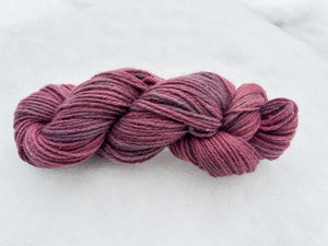 Nightshade hand dyed luxury wool yarn