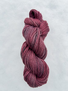 Nightshade hand dyed luxury wool yarn