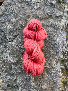 Pomegranate Hand-Dyed Luxury Wool Yarn