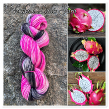 Load image into Gallery viewer, Dragonfruit Luxury Hand-Dyed Wool or Cotton Yarn