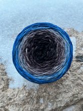 Load image into Gallery viewer, Ravenclaw Luxury Hand-Dyed Self-Striping Wool Yarn