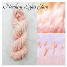 Load image into Gallery viewer, Pink Pampas hand dyed luxury wool yarn