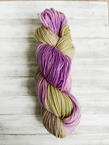 Prickly Pear hand dyed wool yarn