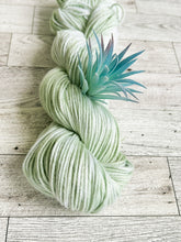 Load image into Gallery viewer, Sprout hand dyed 100% cotton yarn-green yarn-baby yarn-indie dyed yarn