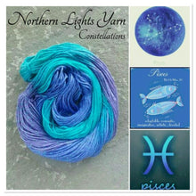 Load image into Gallery viewer, Pisces • Zodiac Edition• hand-dyed cotton yarn